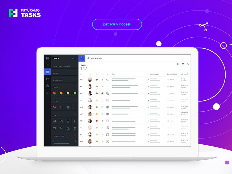 Futuramo Tasks