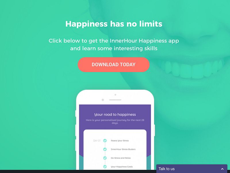InnerHour Happiness app