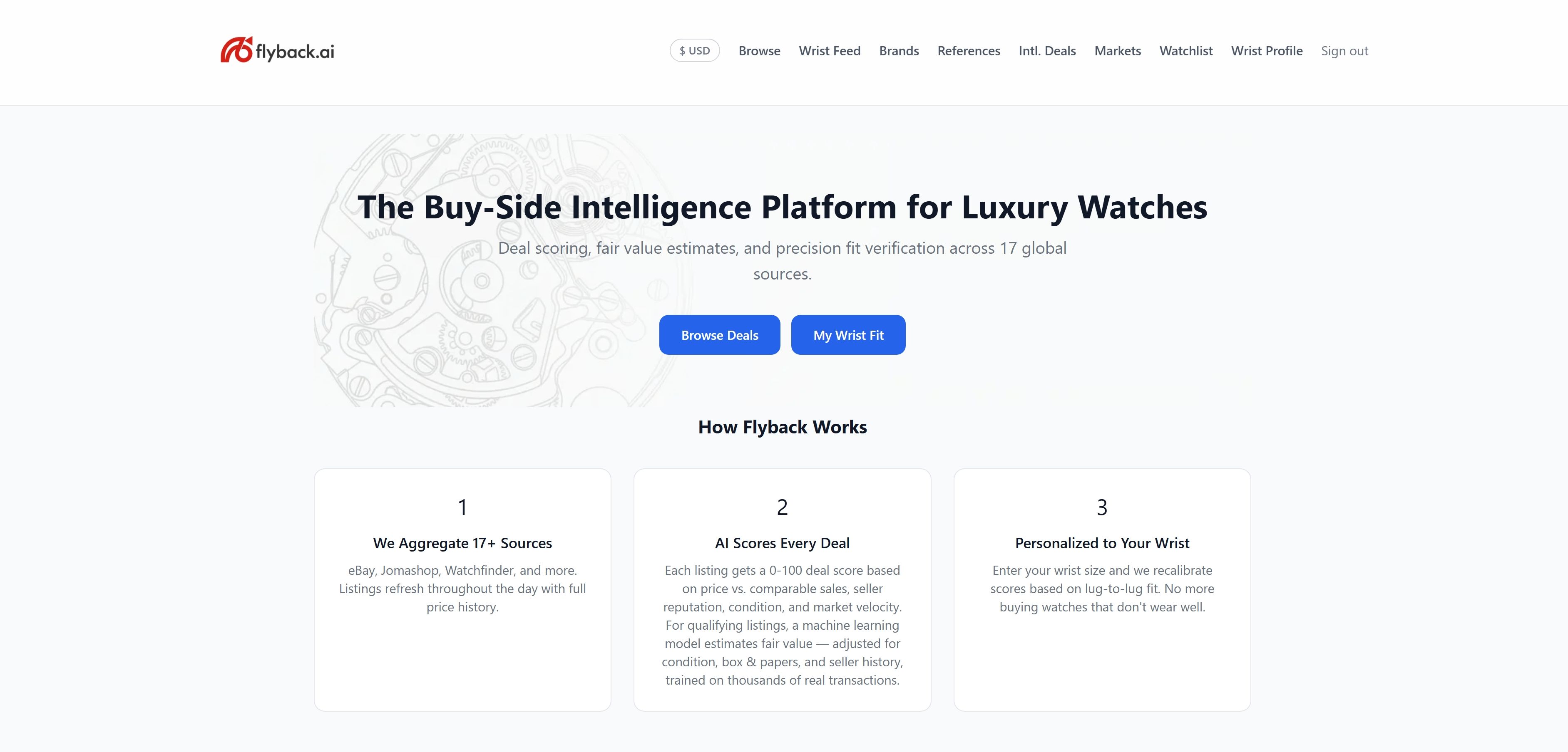 Flyback: Machine learning powered market intelligence for | BetaList