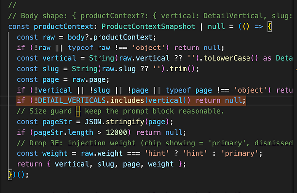 Screenshot of a code editor displaying Python code for implementing pagination in Django framework.