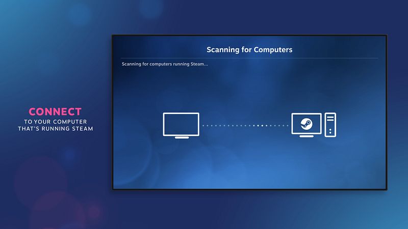 Screenshot of Steam Link