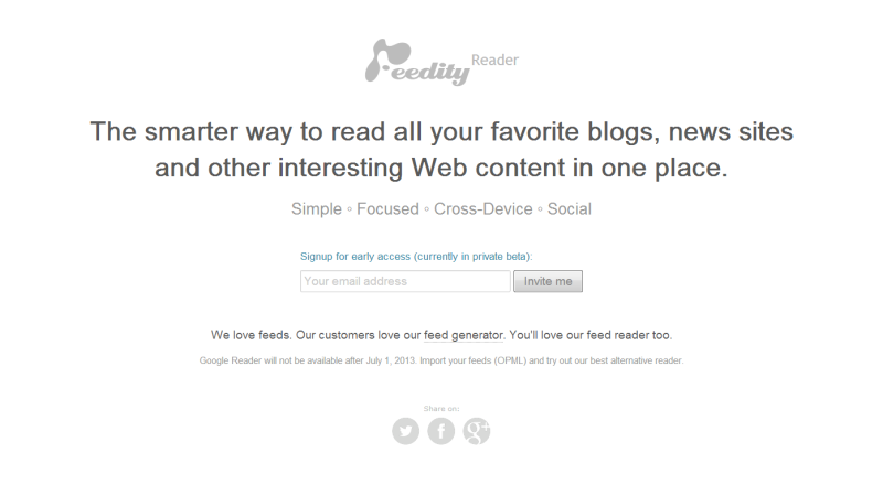 Feedity Reader