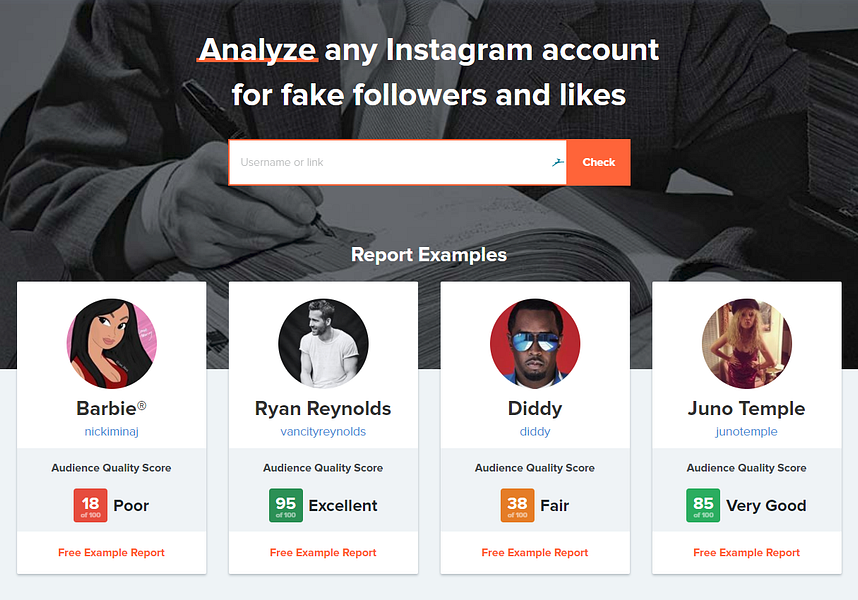 Auditor for Instagram