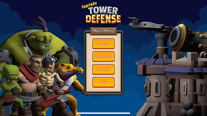 Screenshot of Fantasy TD