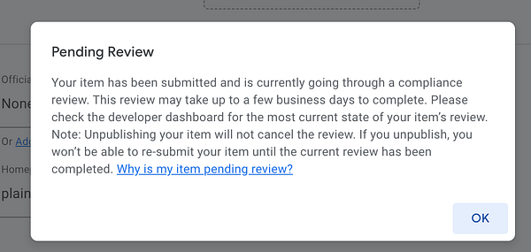 Screenshot of the PlainMarkdown Chrome extension page on the Chrome Web Store.