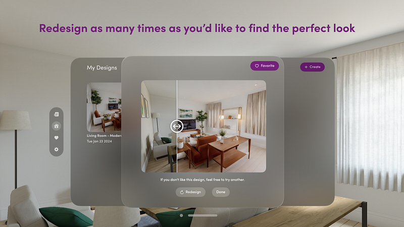 Screenshot of Wayfair Decorify