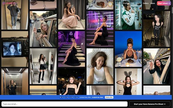 A collage of various photos featuring individuals in different settings and outfits, showcasing a range of styles and poses.