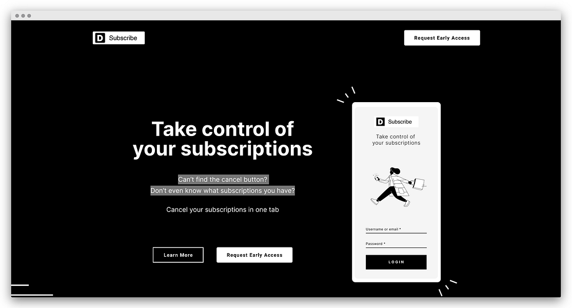 desubscribe