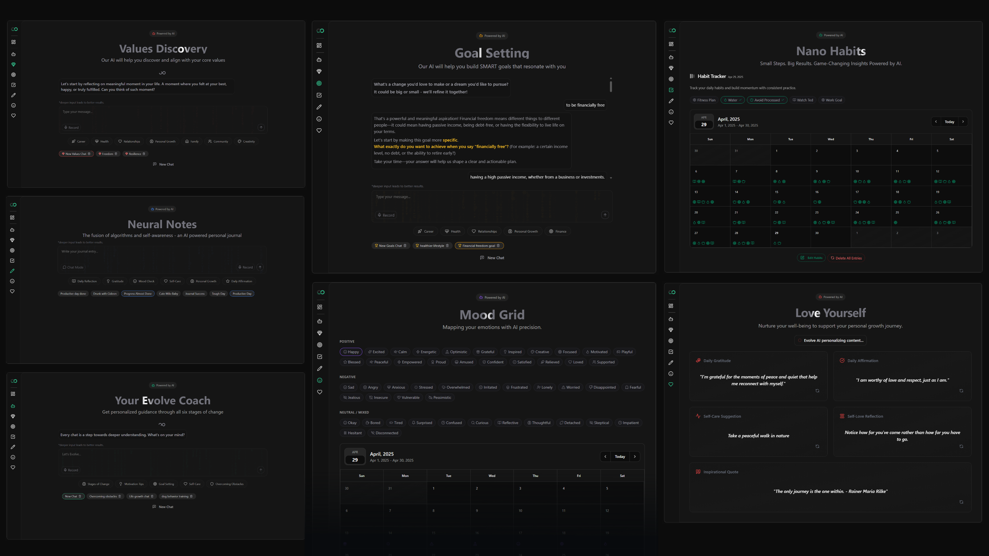 Evolve: Self Development Supercharged With AI