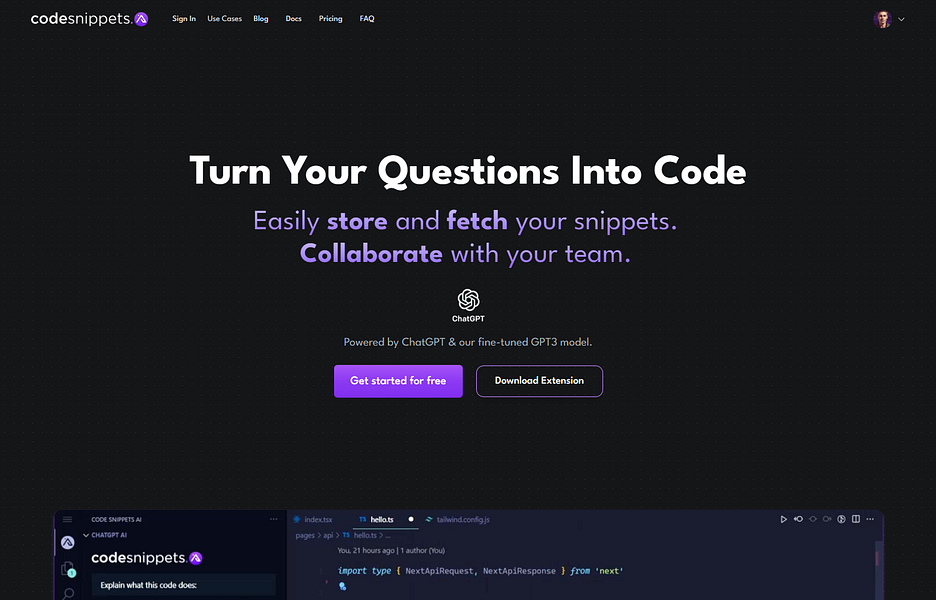 Code Snippets AI