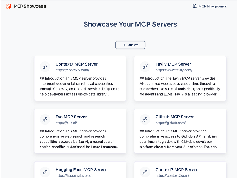 MCP Showcase