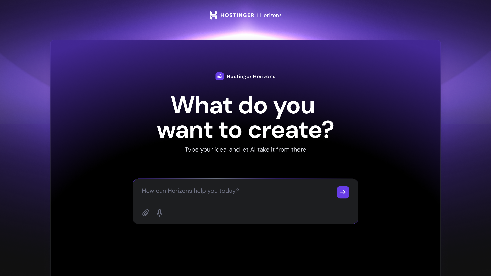 Hostinger Horizons: Create working websites and online