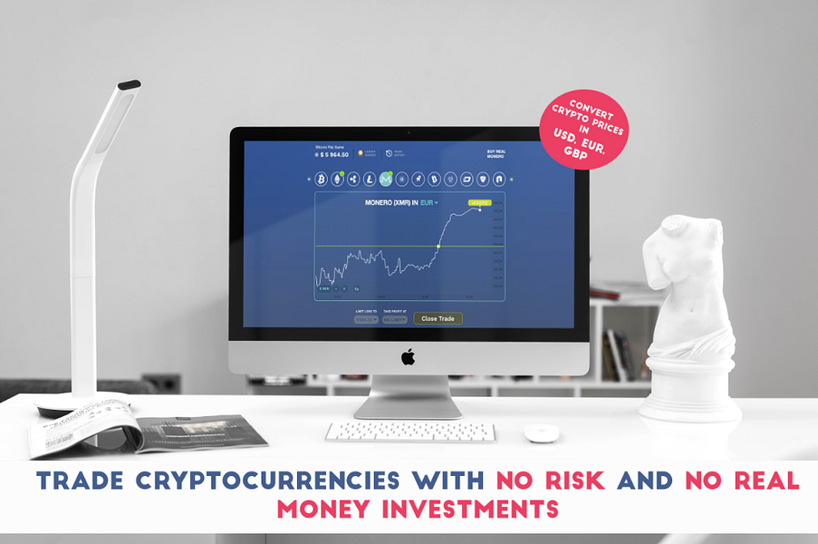 Bitcoin Flip Trading game