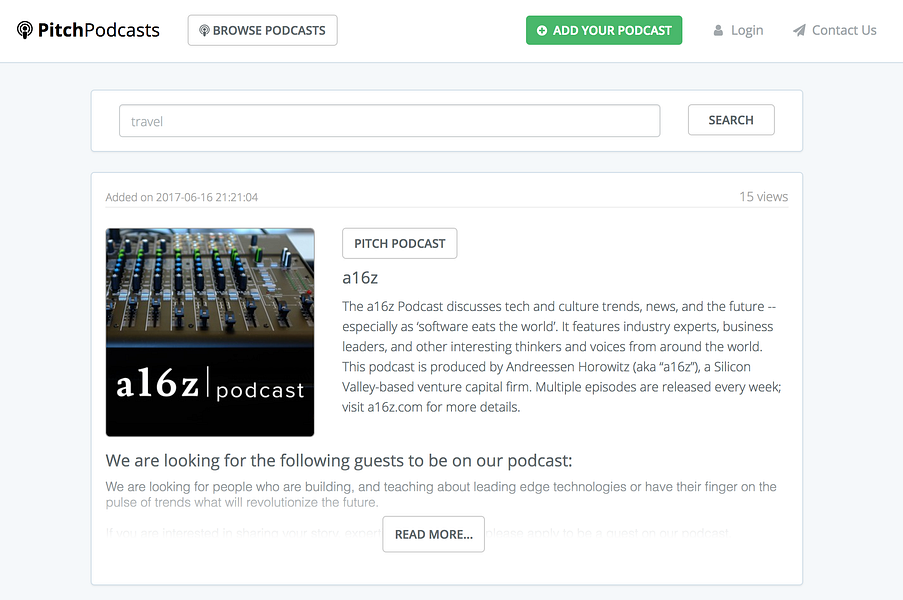 PitchPodcasts