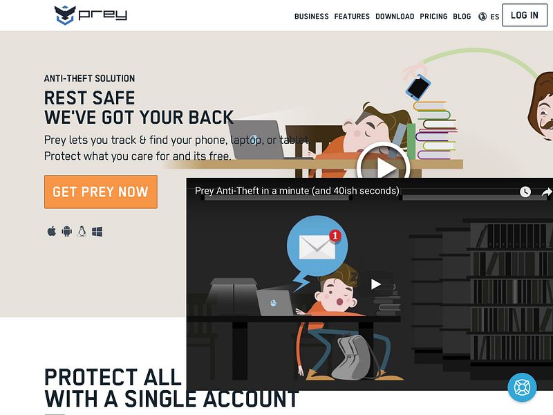 Prey Anti-Theft