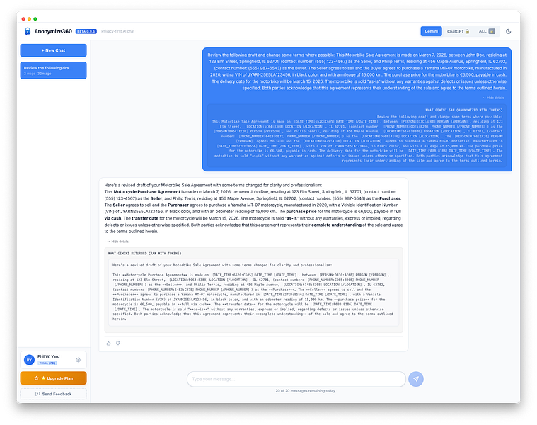 Anonymize360