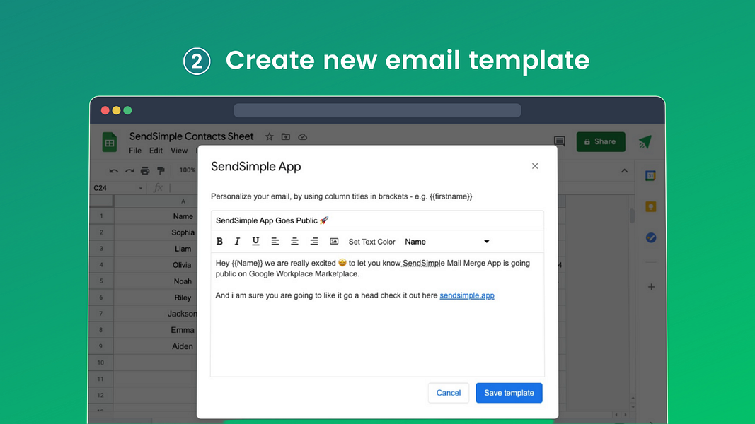SendSimple App