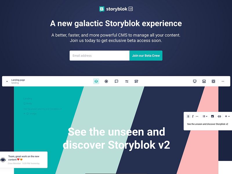 Storyblok V2
