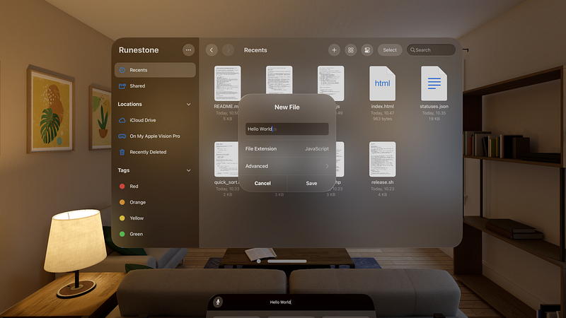 Runestone Text Editor | Vision Directory