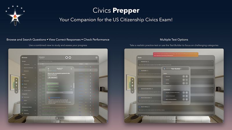 Screenshot of Civics Prepper
