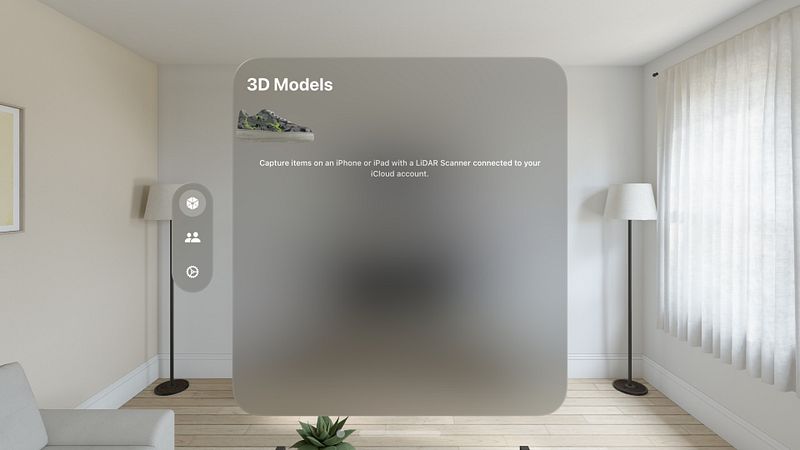 Screenshot of Object Capture: Photogrammetry