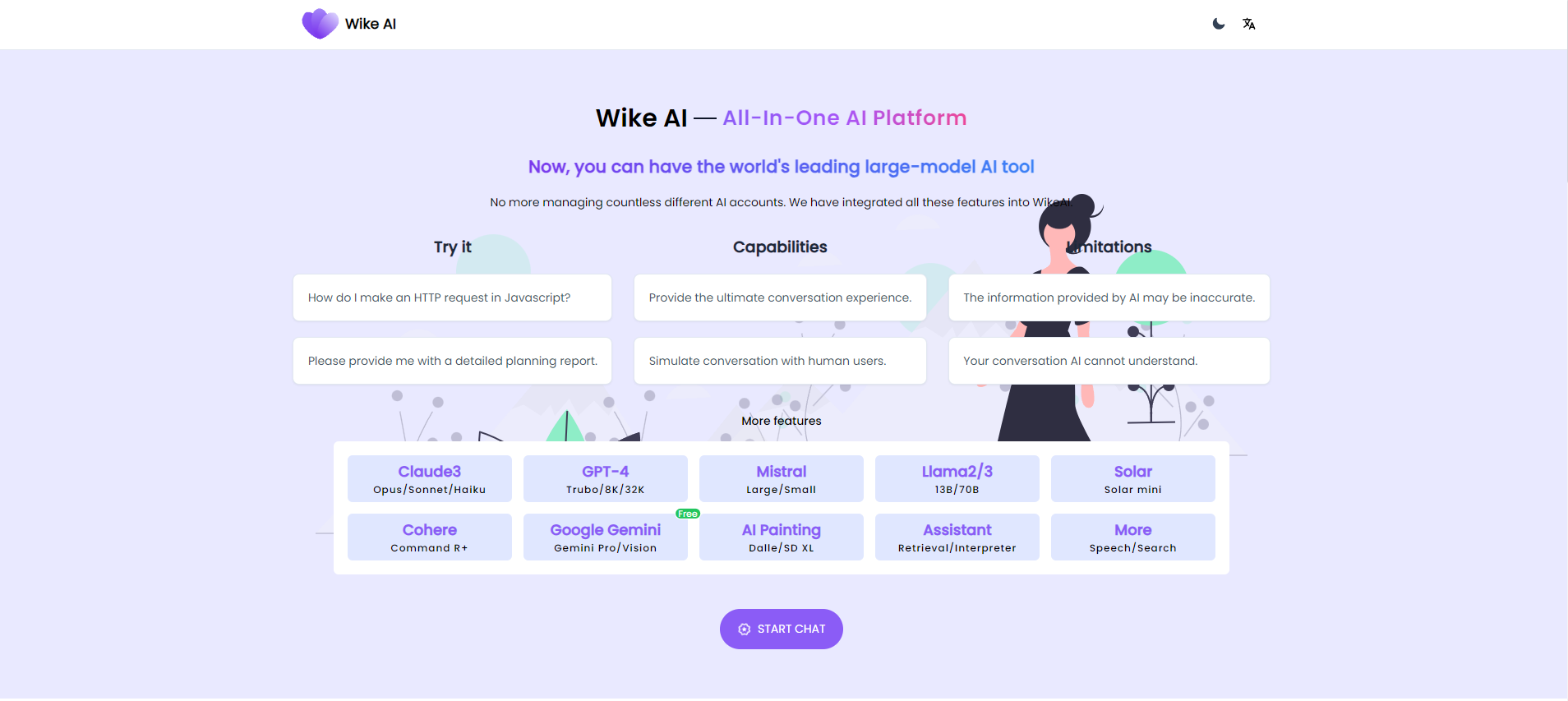 Wike AI: WikeAI - All-In-One AI Platform