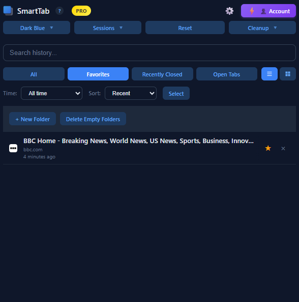 SmartTab: Turn your browsing history into an instantly | BetaList