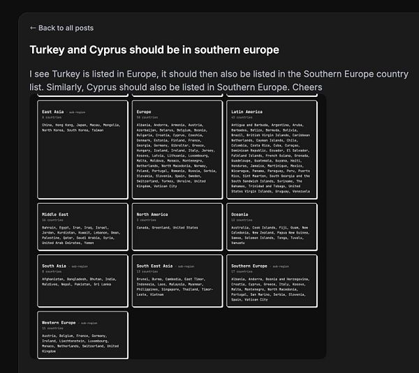 Map depicting Turkey's geographical placement between Southern Europe and the Middle East, highlighting neighboring countries and surrounding seas.