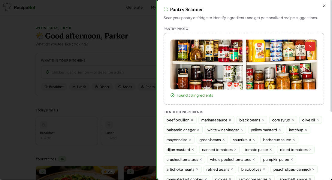 RecipeBot