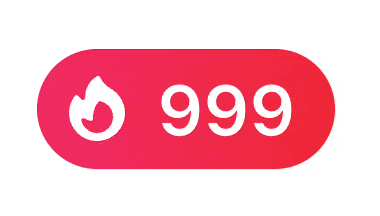 A vibrant badge displaying a 999-day streak achievement.