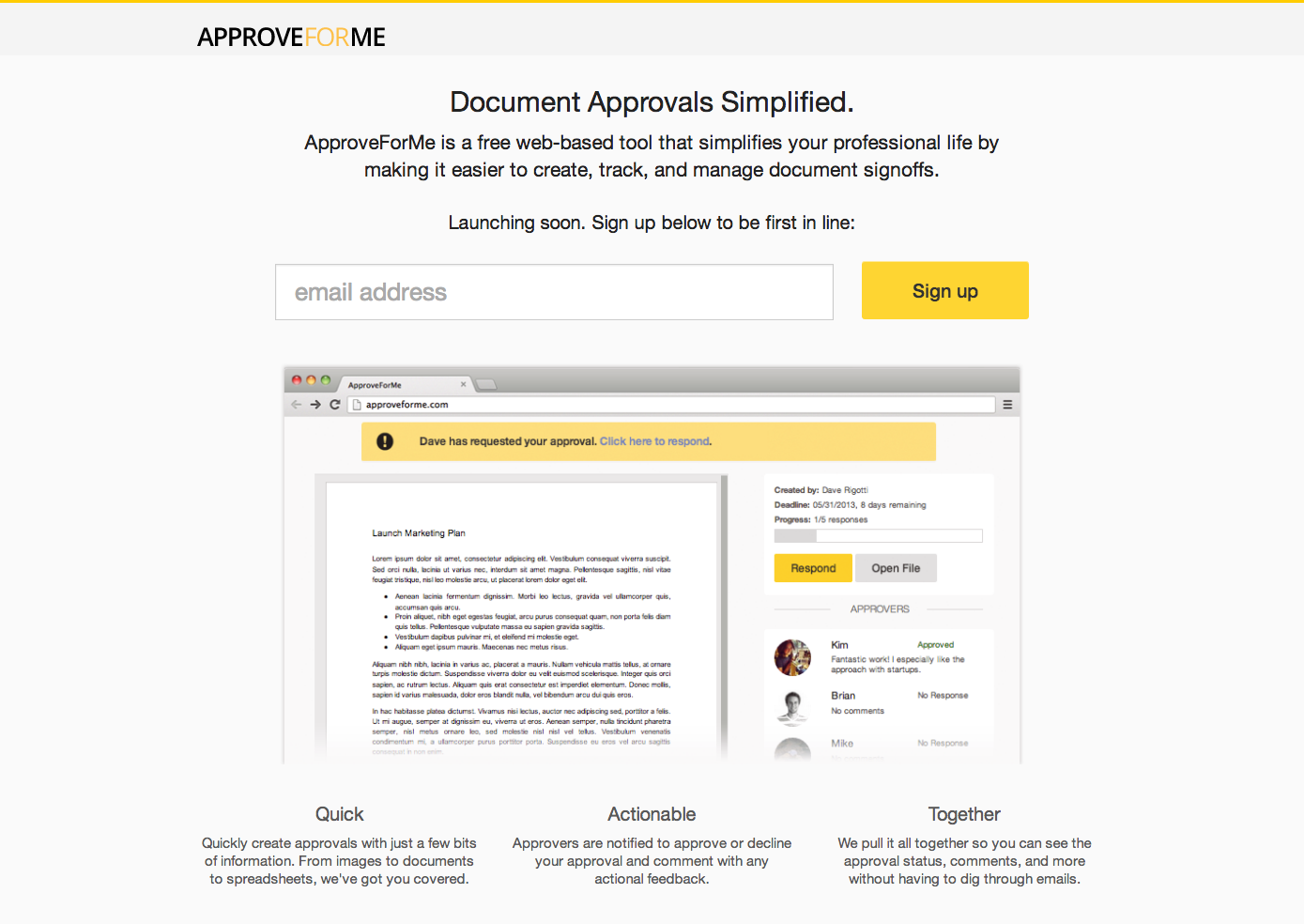 approveforme.com logo