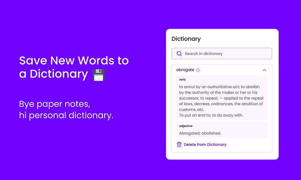 Wordbook: YouTube E-Learning Tool