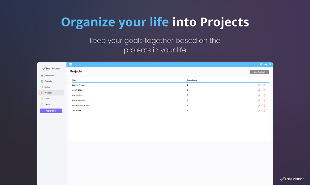 Last Plannr