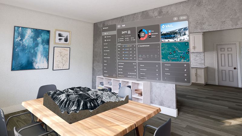 Screenshot of Ski Slopes Maps NEU