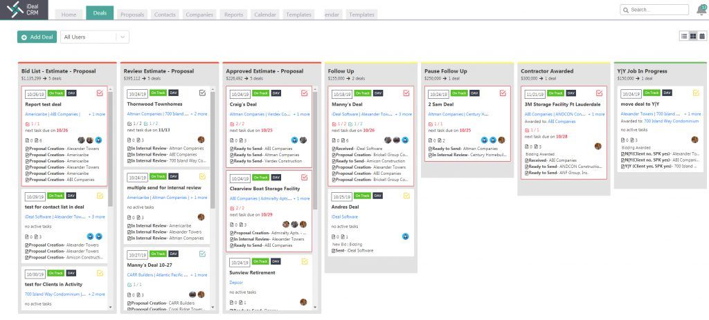 iDeal CRM for Contractors