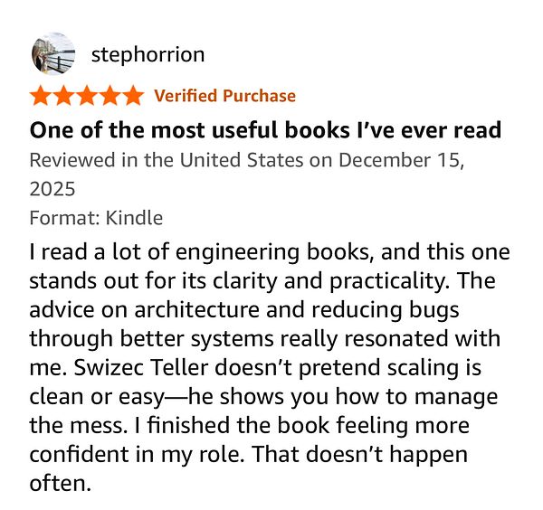 A detailed review of a book highlighting its clarity and practical advice for engineers.