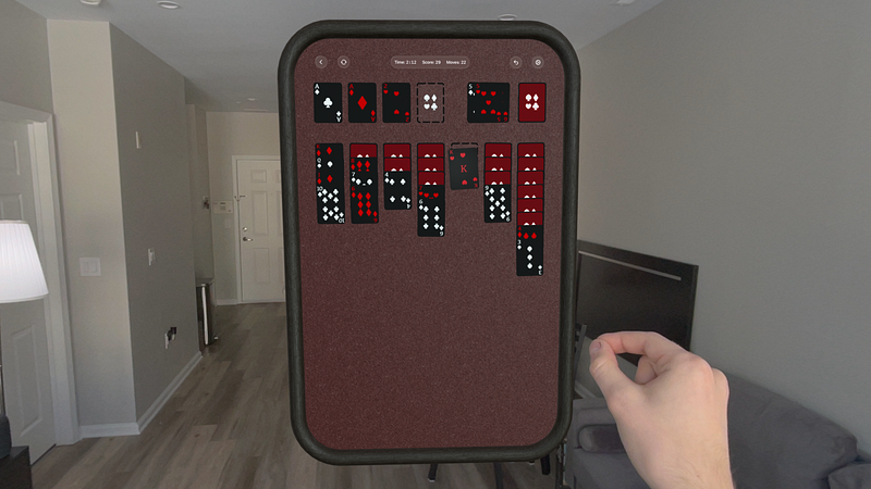 Screenshot of Spatial Solitaire - Card Game