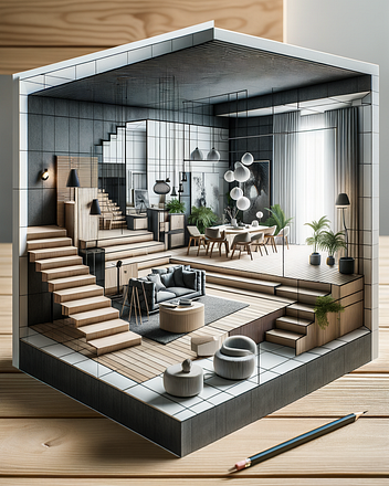 Perspective in interior design