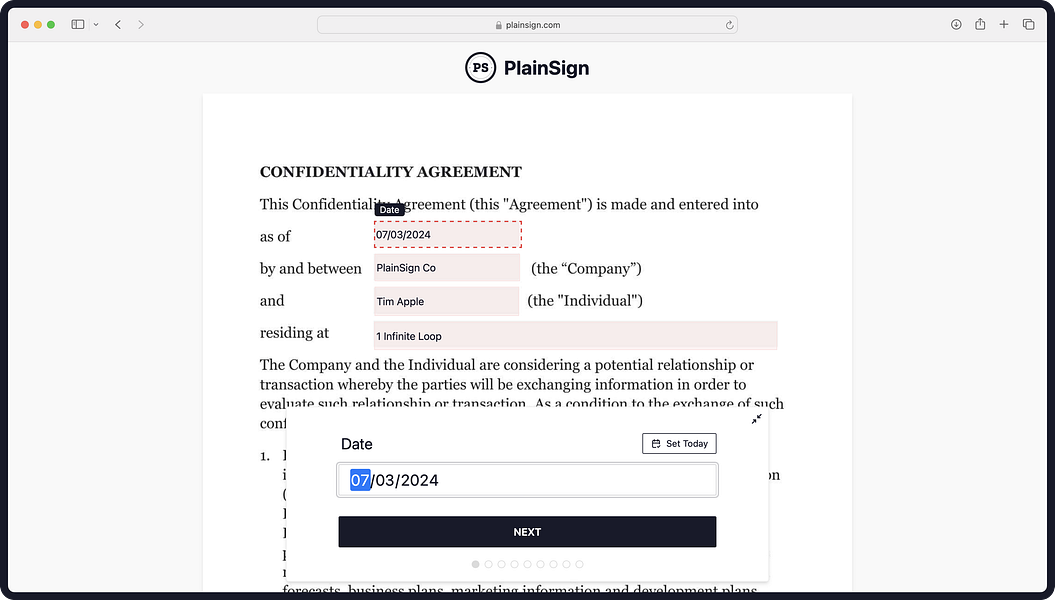 PlainSign