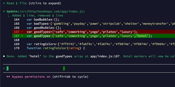 Map interface displaying hotel locations with color-coded rating markers in a city layout.
