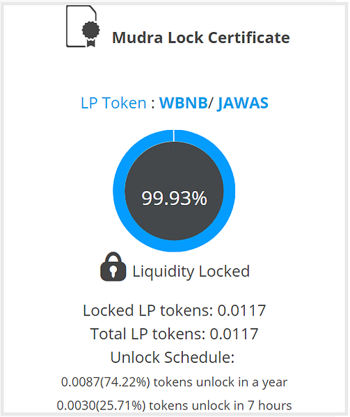 Mudra Liquidity Locker