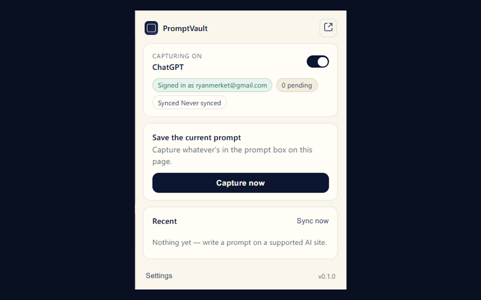 PromptVault