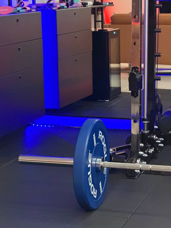 Fitness-themed motivational wall art poster featuring a muscular cartoon eagle and gym-related slogans.