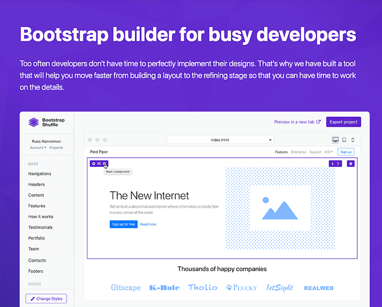Bootstrap Shuffle
