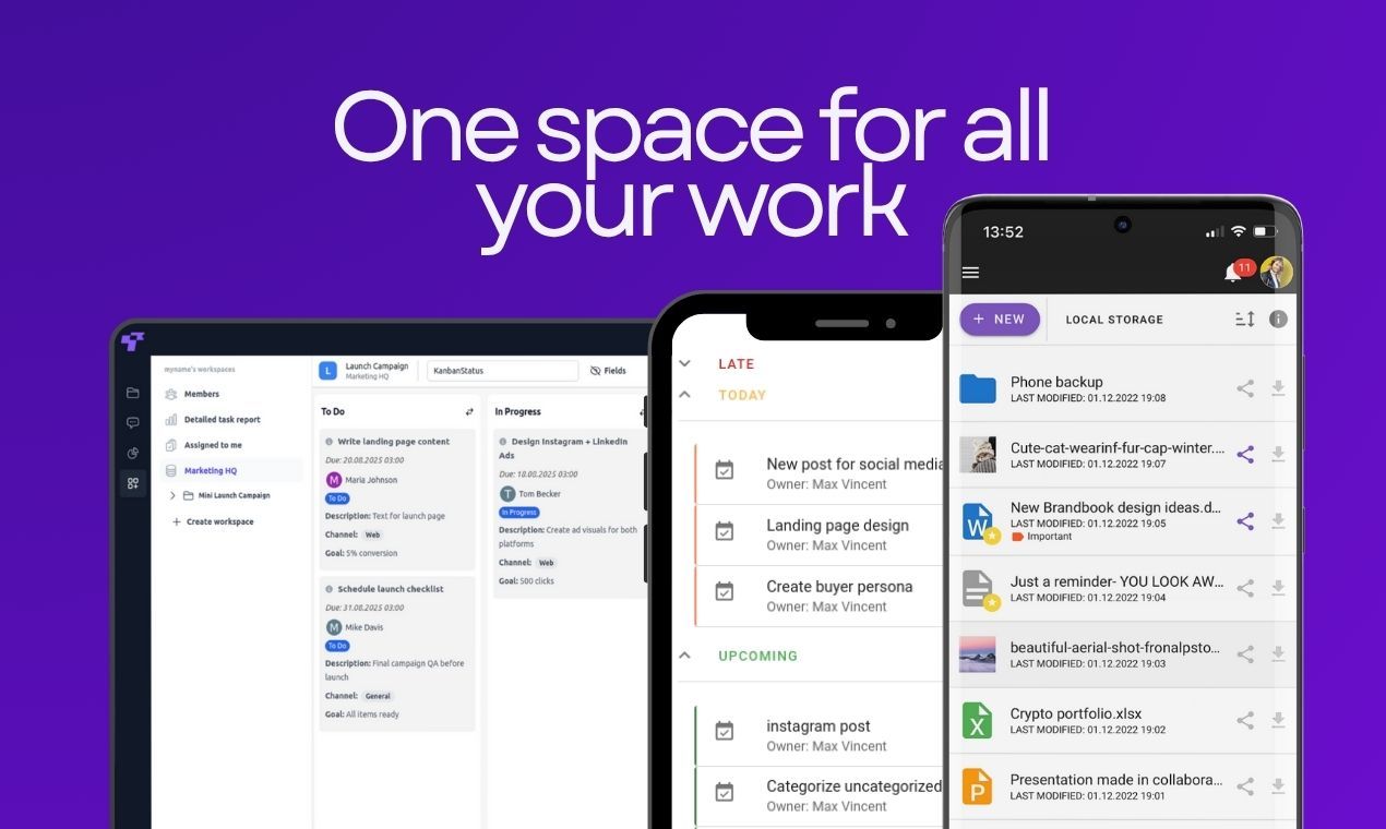 Cospace: One space for teams to manage all work | BetaList