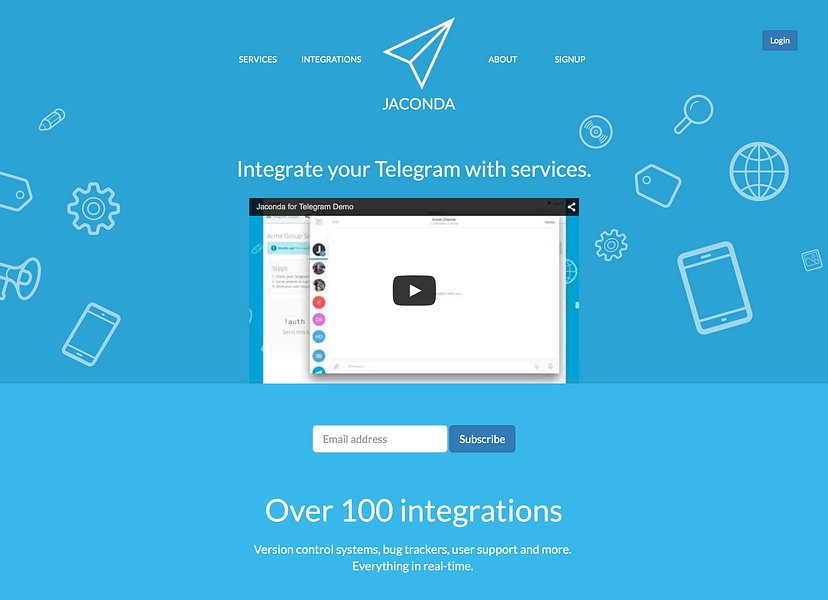 Jaconda for Telegram