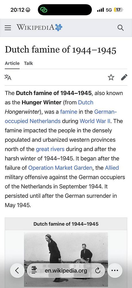 A screenshot from a language lesson explaining the word 'Famine' and its relation to the Portuguese word 'Fome' (hunger).