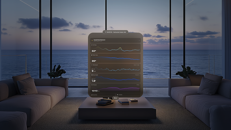 Screenshot of Buoy Weather: Marine Forecast