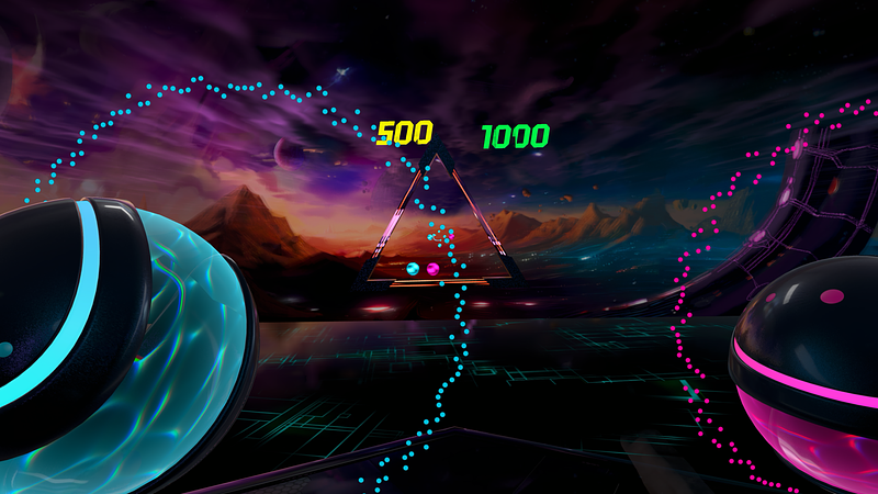 Screenshot of Synth Riders