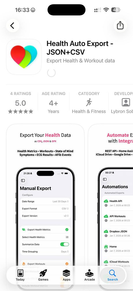 Screenshot of the iOS Health app showing the 'Steps' data category and a pop-up to allow CalTrack to access step count and walking + running distance data.